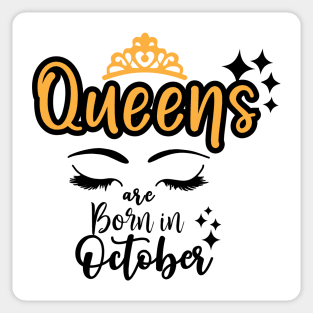 October Sticker